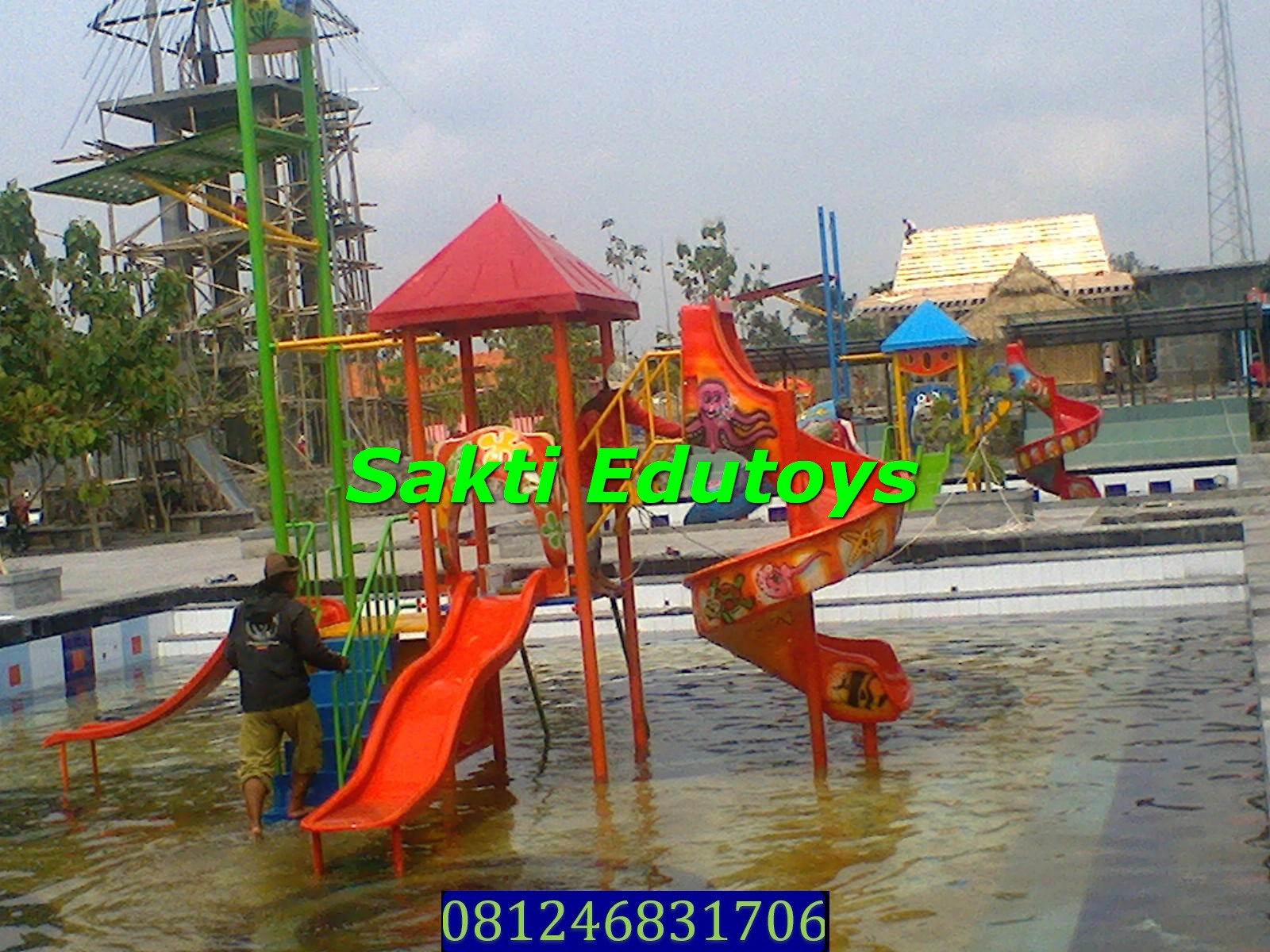Jual Playground Anak Solo Kolam Renang