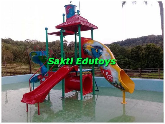 Pembuatan Mainan Playground Kolam Renang untuk Konsumen di Sentul Bogor update
